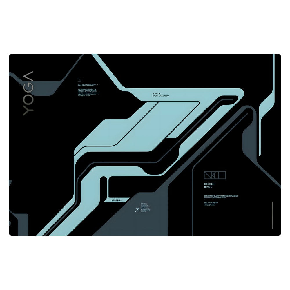 Lenovo Yoga Book 9 13IRU8 laptop skin - Zero OG Cyberpunk
