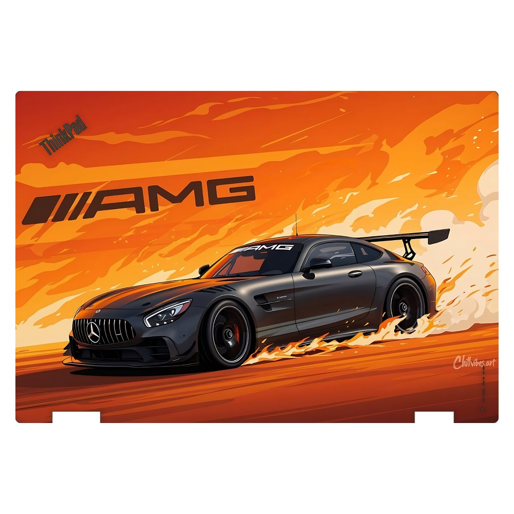 Lenovo ThinkPad Yoga 370 laptop skin - AMG GT Drift