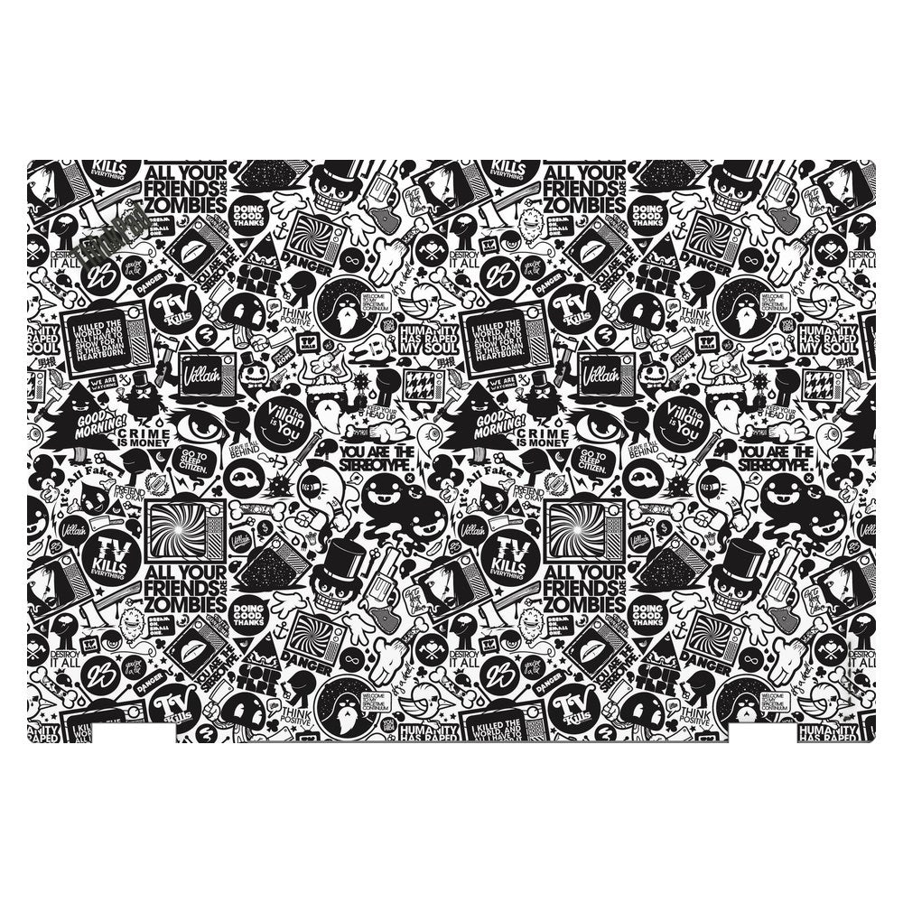Lenovo ThinkPad Yoga 370 laptop skin - All Your Friends Are Zombies