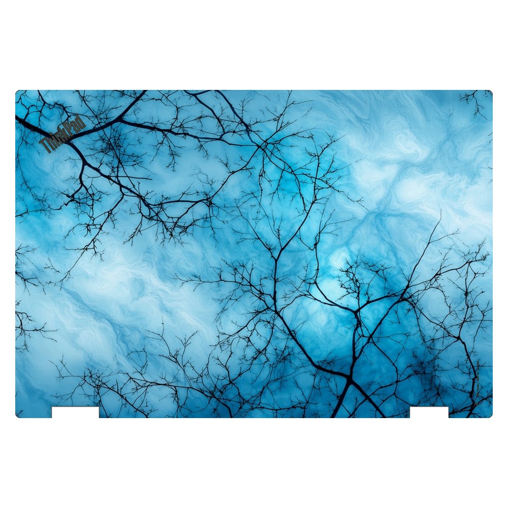 Lenovo ThinkPad Yoga 370 laptop skin - Blue Sky Branches