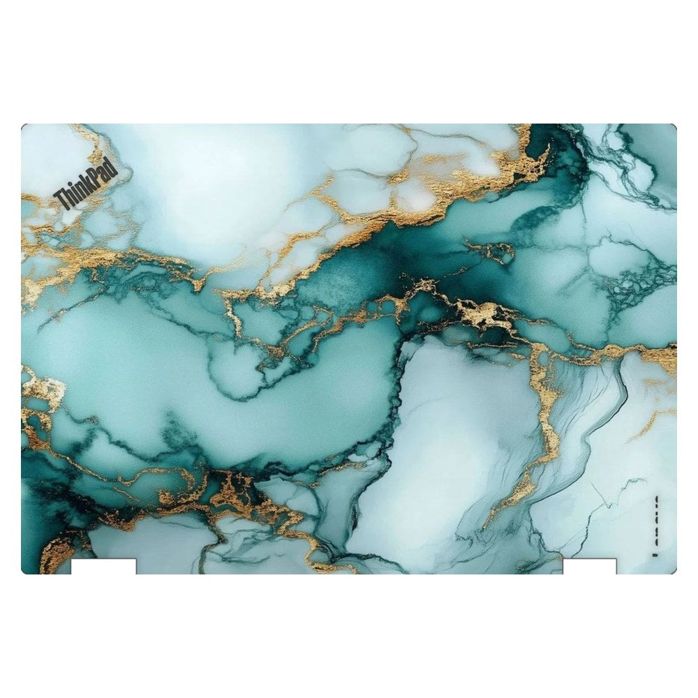 Lenovo ThinkPad Yoga 370 laptop skin - Emerald Fluid Art
