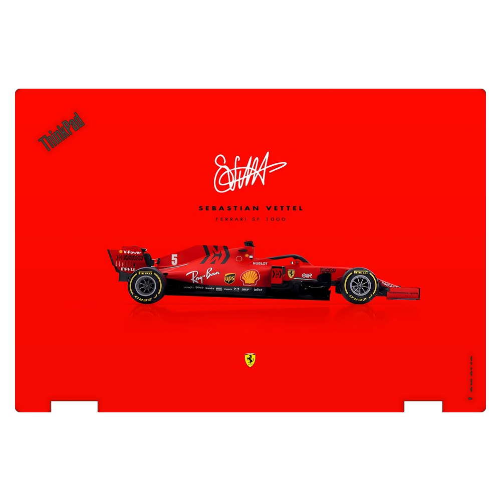 Lenovo ThinkPad Yoga 370 laptop skin - Ferrari
