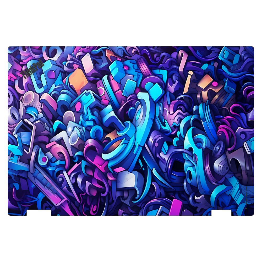 Lenovo ThinkPad Yoga 370 laptop skin - Graffiti B2