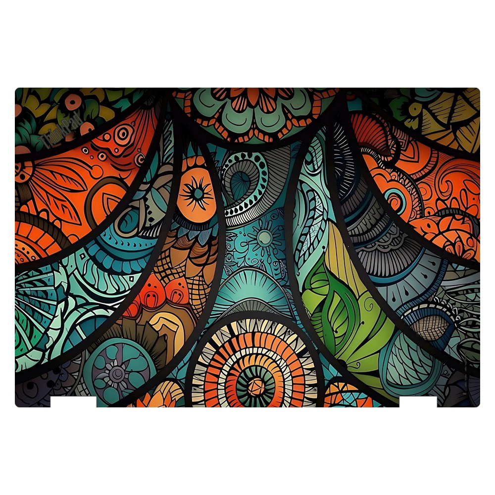 Lenovo ThinkPad Yoga 370 laptop skin - Kaleidoscope