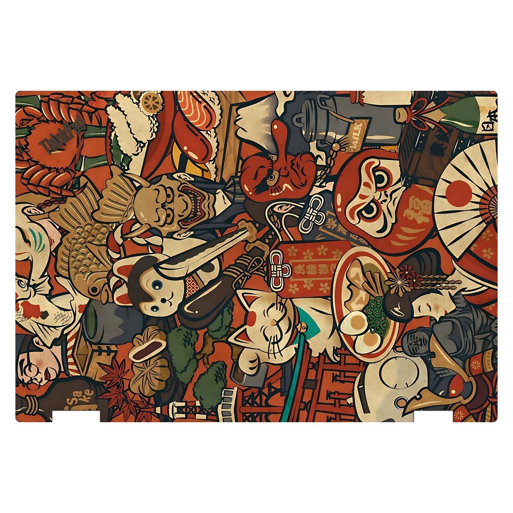 Lenovo ThinkPad Yoga 370 laptop skin - Koi Garden