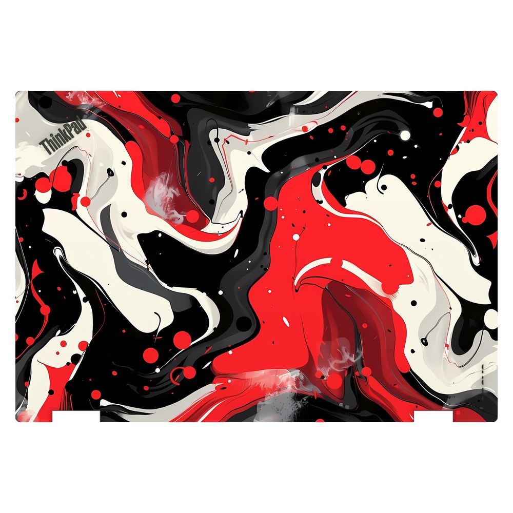 Lenovo ThinkPad Yoga 370 laptop skin - Lampid Lava