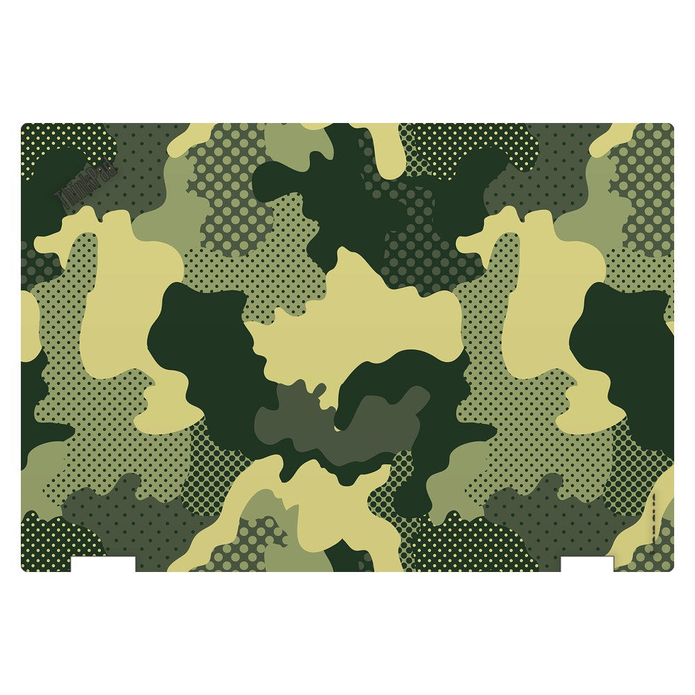 Lenovo ThinkPad Yoga 370 laptop skin - Military Green Camo
