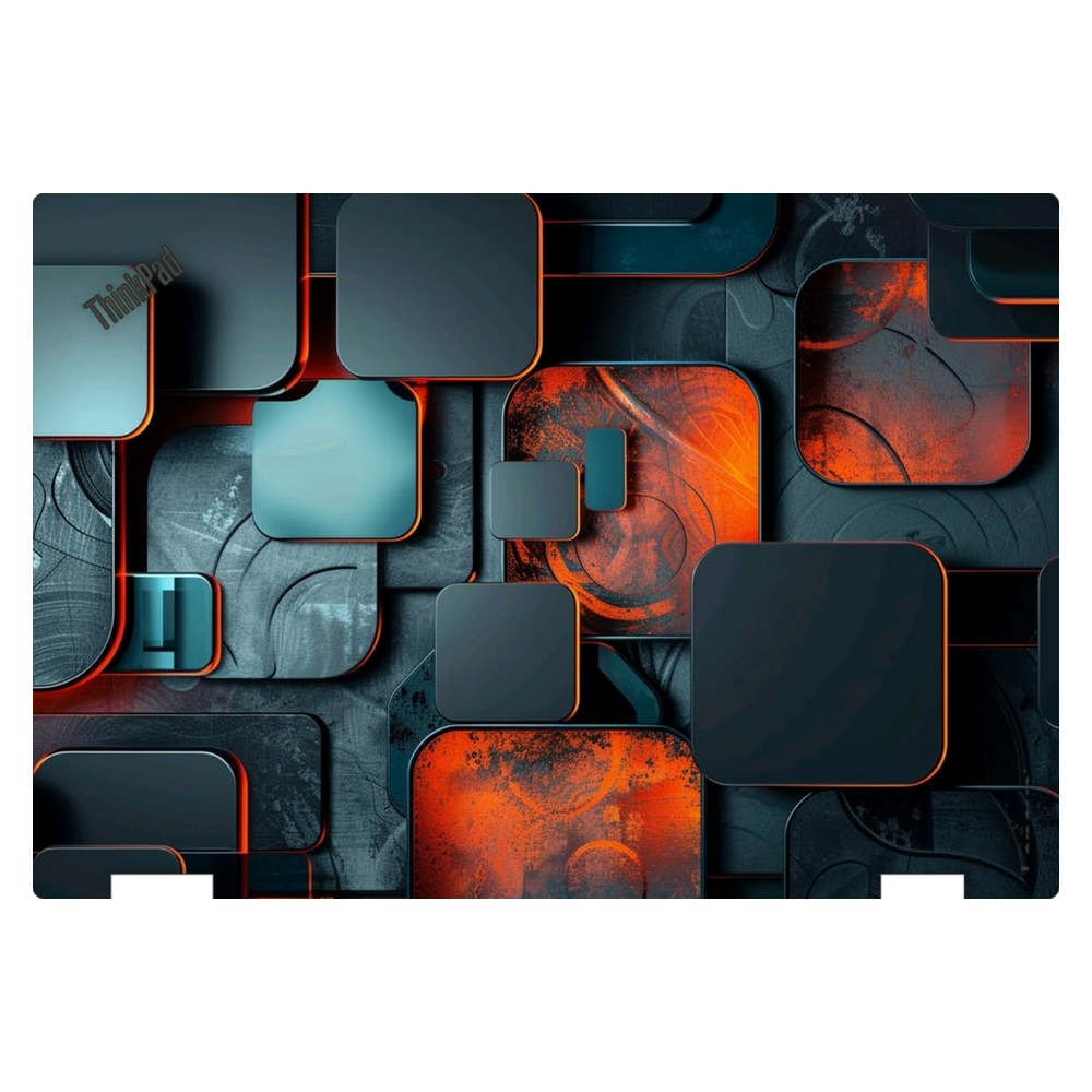 Lenovo ThinkPad Yoga 370 laptop skin - Modern 3D Square