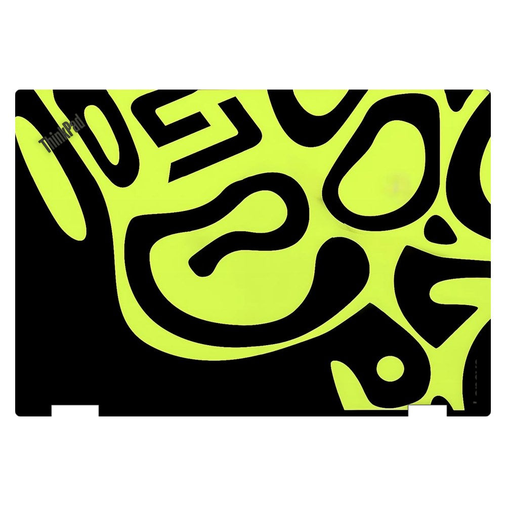 Lenovo ThinkPad Yoga 370 laptop skin - Neon Liquid Flow