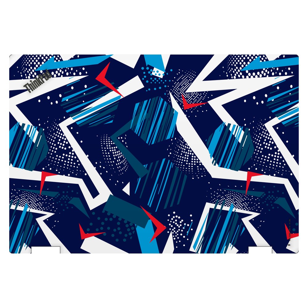 Lenovo ThinkPad Yoga 370 laptop skin - Patriotic Puzzle