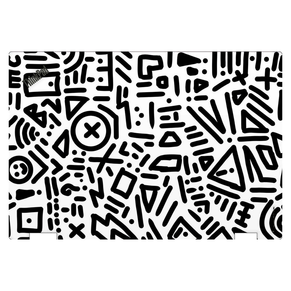 Lenovo ThinkPad Yoga 370 laptop skin - Playful Doodle Elements