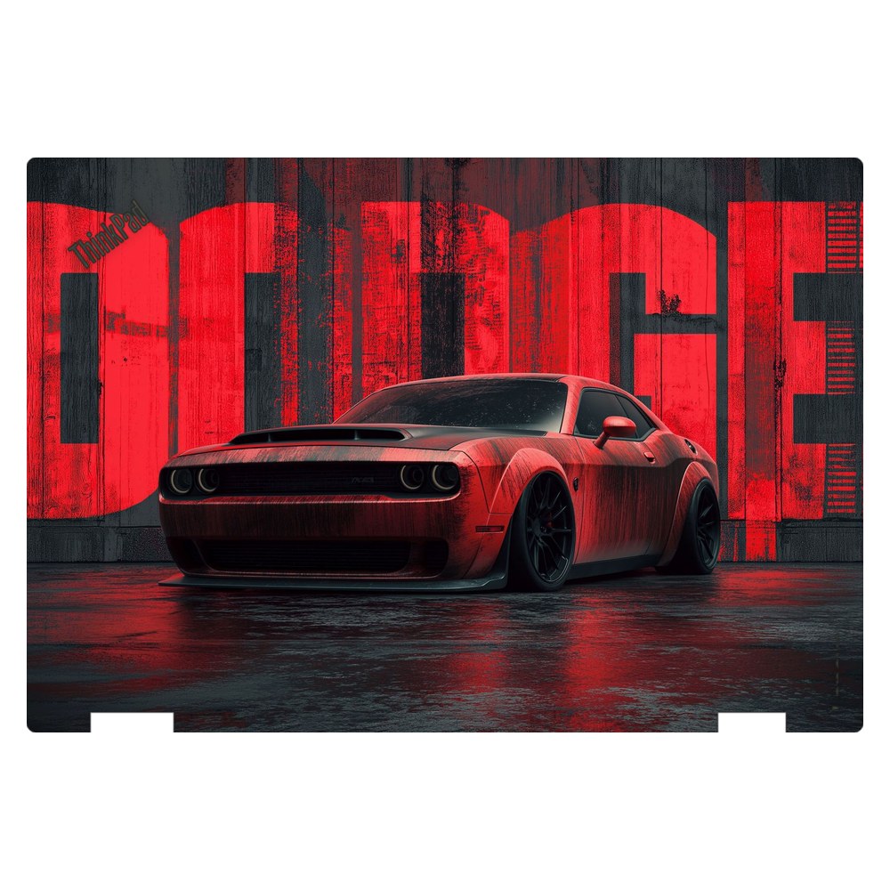 Lenovo ThinkPad Yoga 370 laptop skin - Red Beast