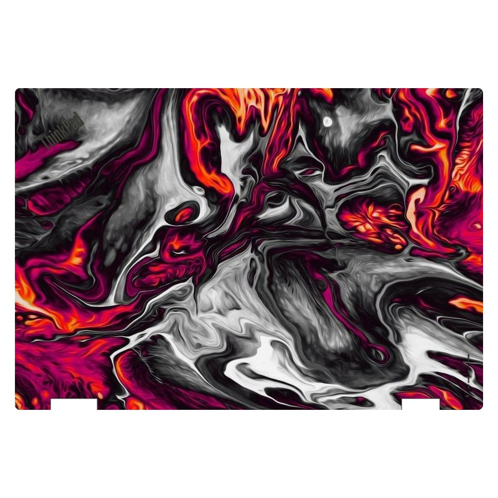 Lenovo ThinkPad Yoga 370 laptop skin - Red Hot Lava