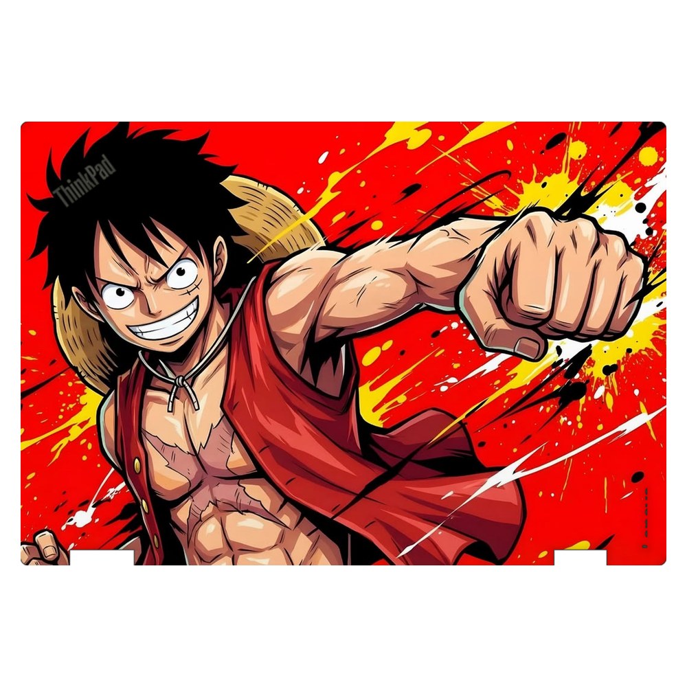 Lenovo ThinkPad Yoga 370 laptop skin - Red Punch Revolution