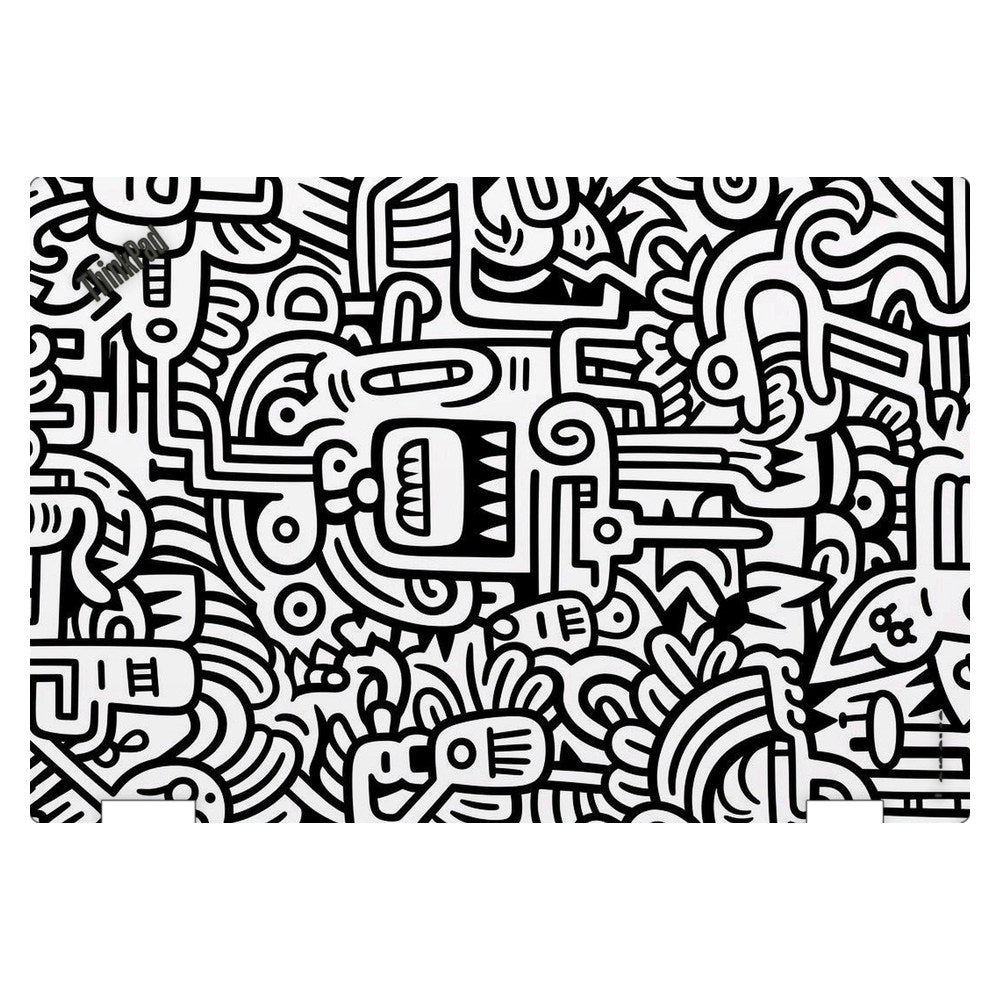 Lenovo ThinkPad Yoga 370 laptop skin - Surreal Abstract Illustration