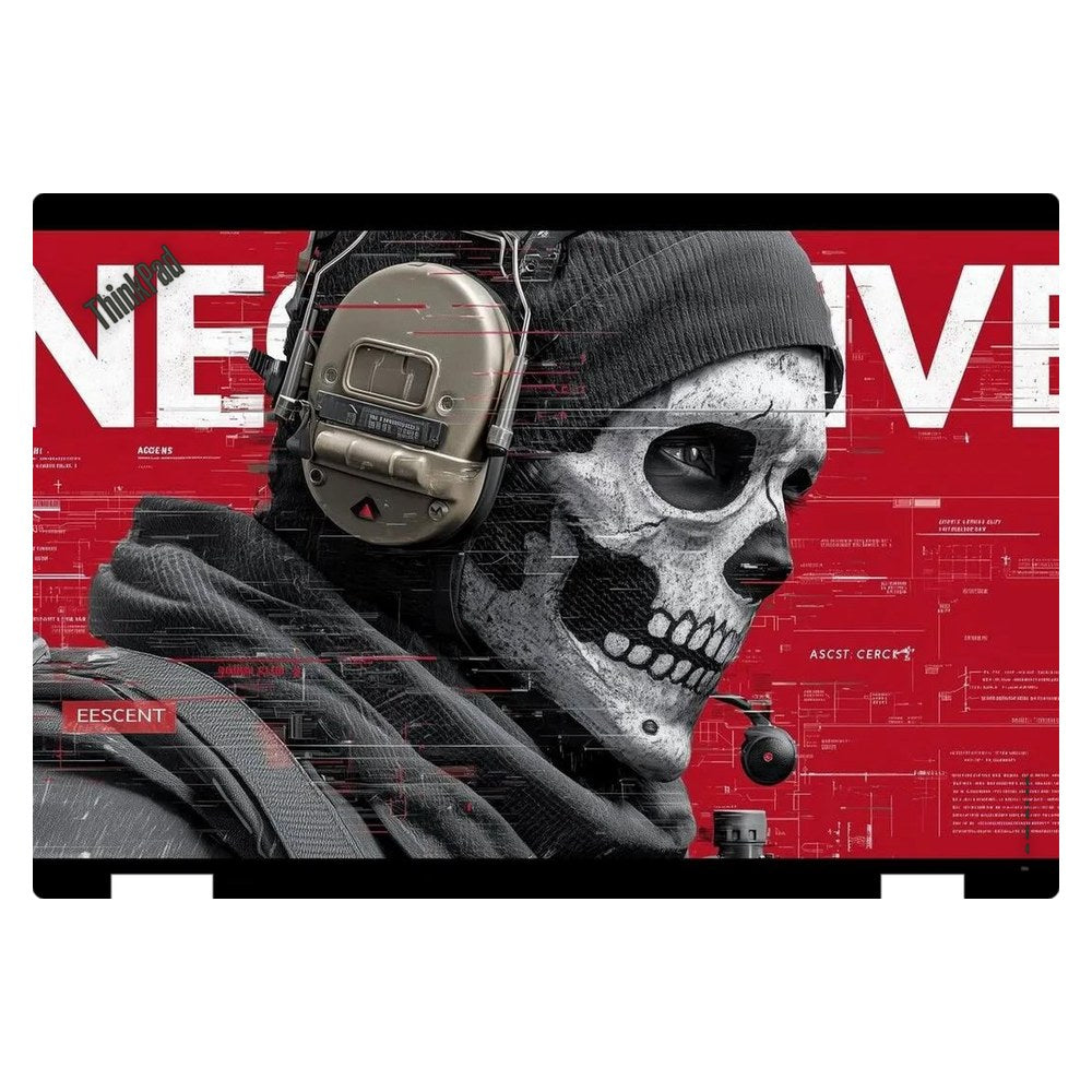Lenovo ThinkPad Yoga 370 laptop skin - Tactical Skull