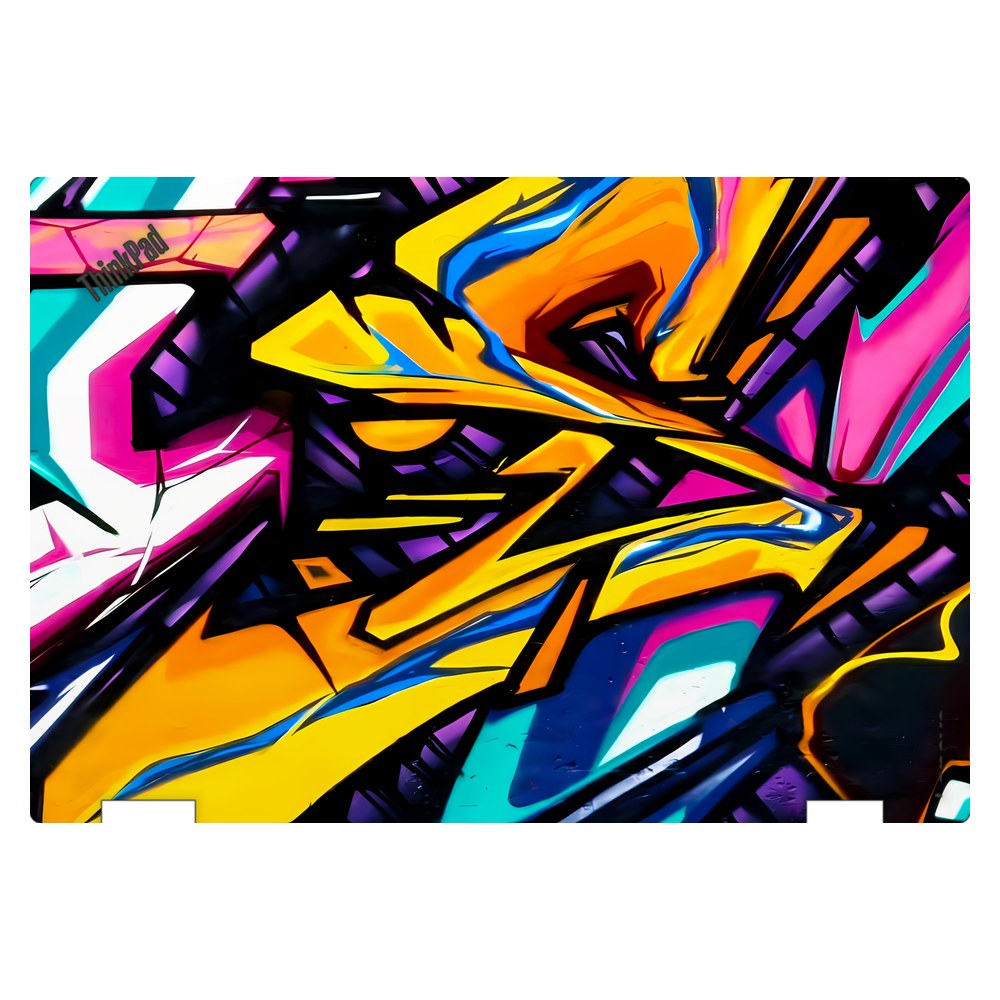 Lenovo ThinkPad Yoga 370 laptop skin - Urban Graffiti