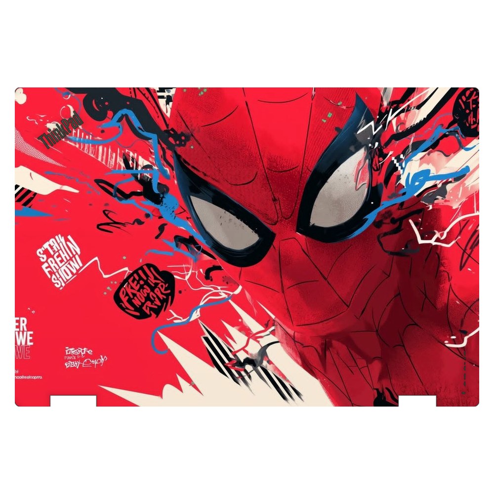 Lenovo ThinkPad Yoga 370 laptop skin - Web Slinger Graffiti