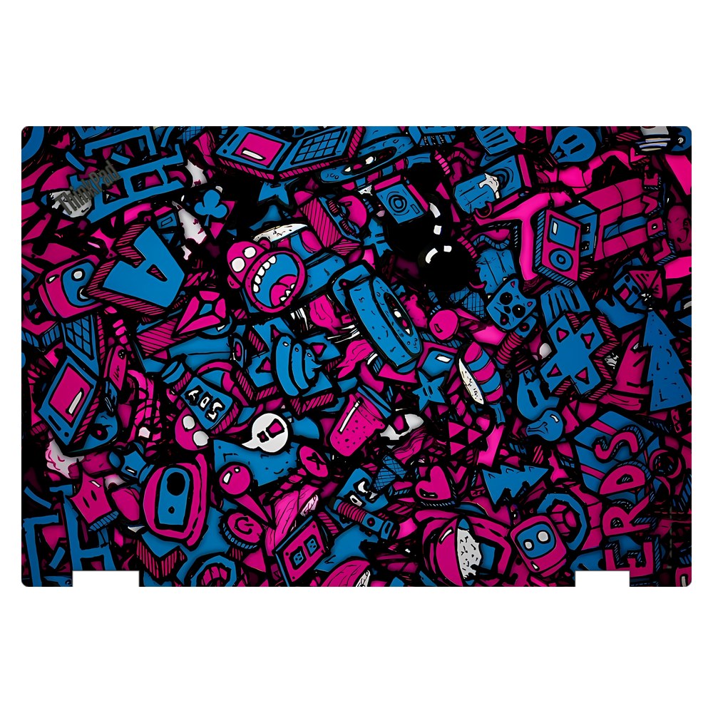Lenovo ThinkPad Yoga 370 laptop skin - Wildstyle