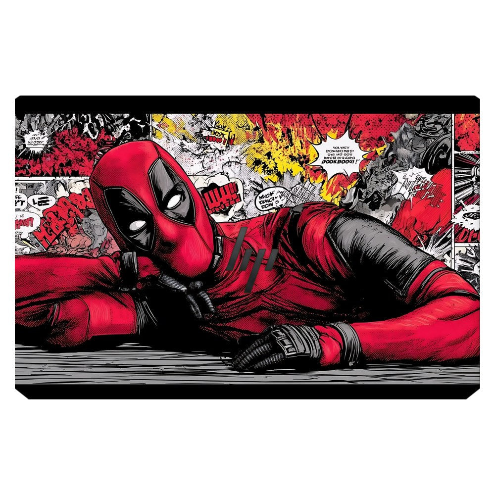 Hp ZBook 15 G5 laptop skin - Crimson Comic