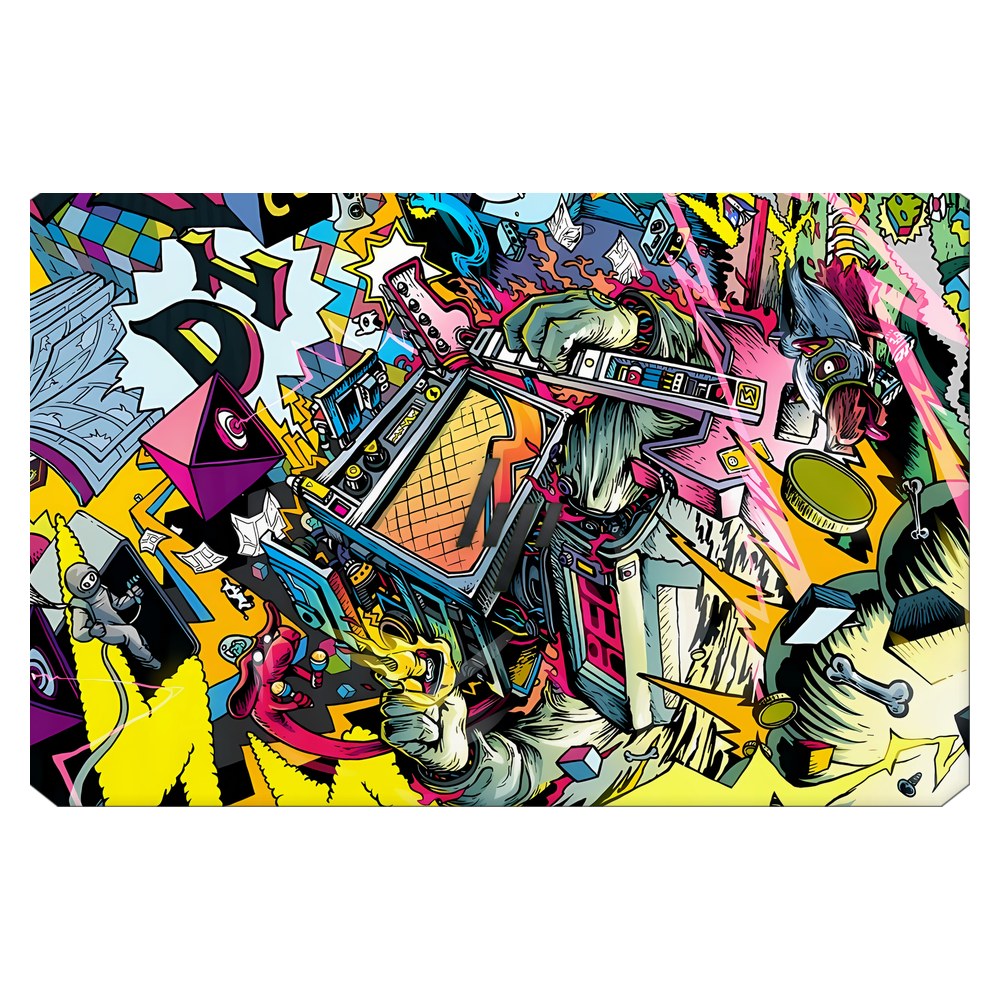 Hp ZBook 15 G5 laptop skin - Dizzy Doodles