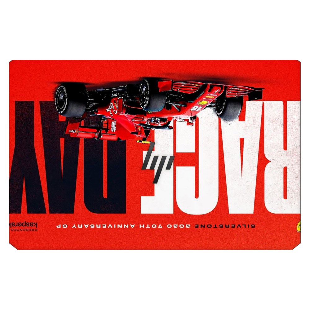 Hp ZBook 15 G5 laptop skin - Ferrari Racing Graphic Red