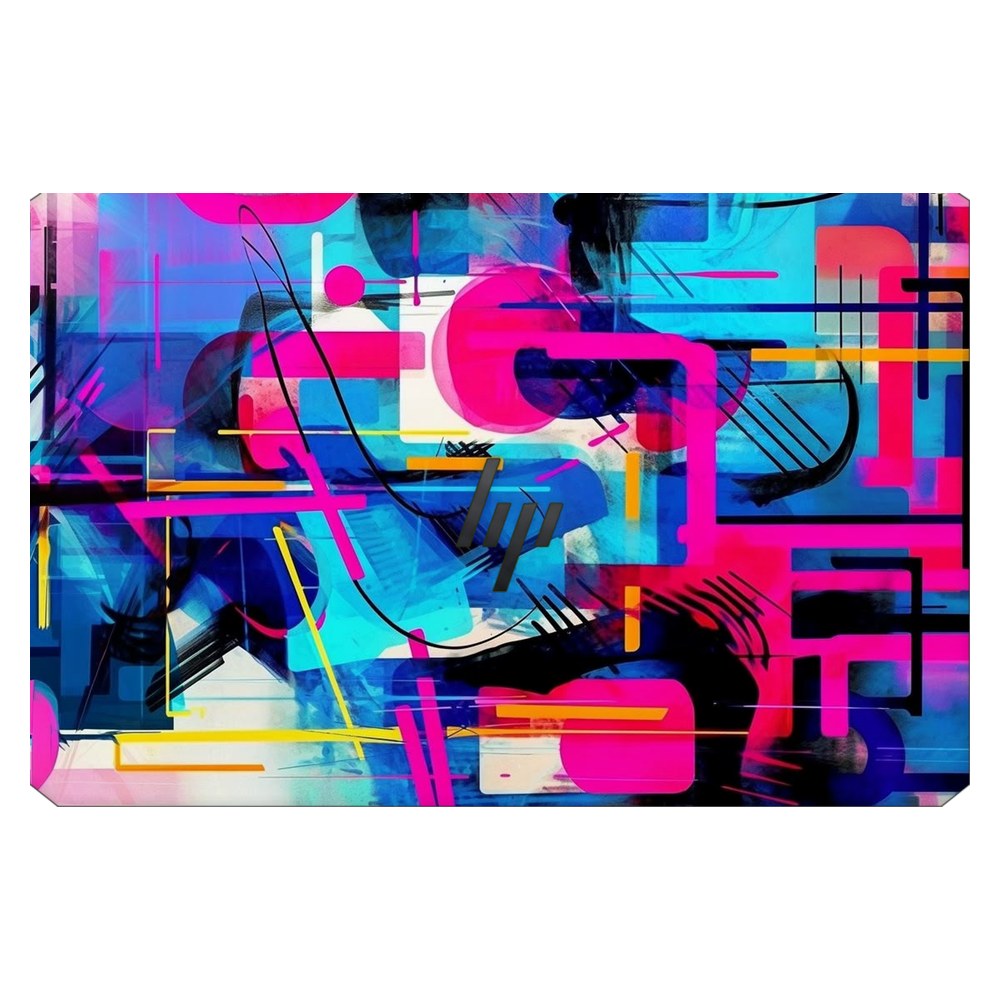 Hp ZBook 15 G5 laptop skin - Modern Geometric Fusion