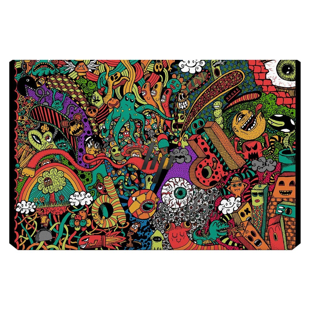 Hp ZBook 15 G5 laptop skin - Nogre Doodle
