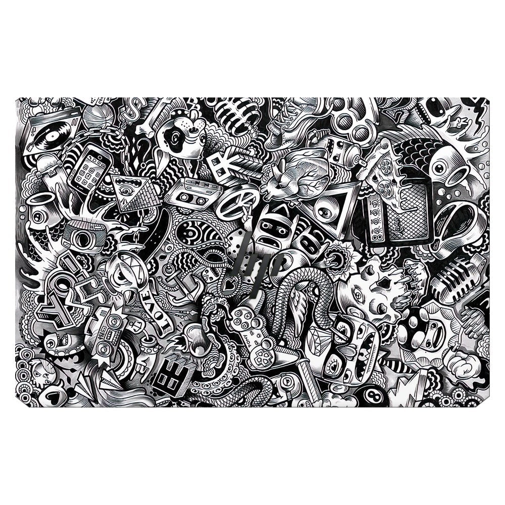 Hp ZBook 15 G5 laptop skin - Pony Doodle