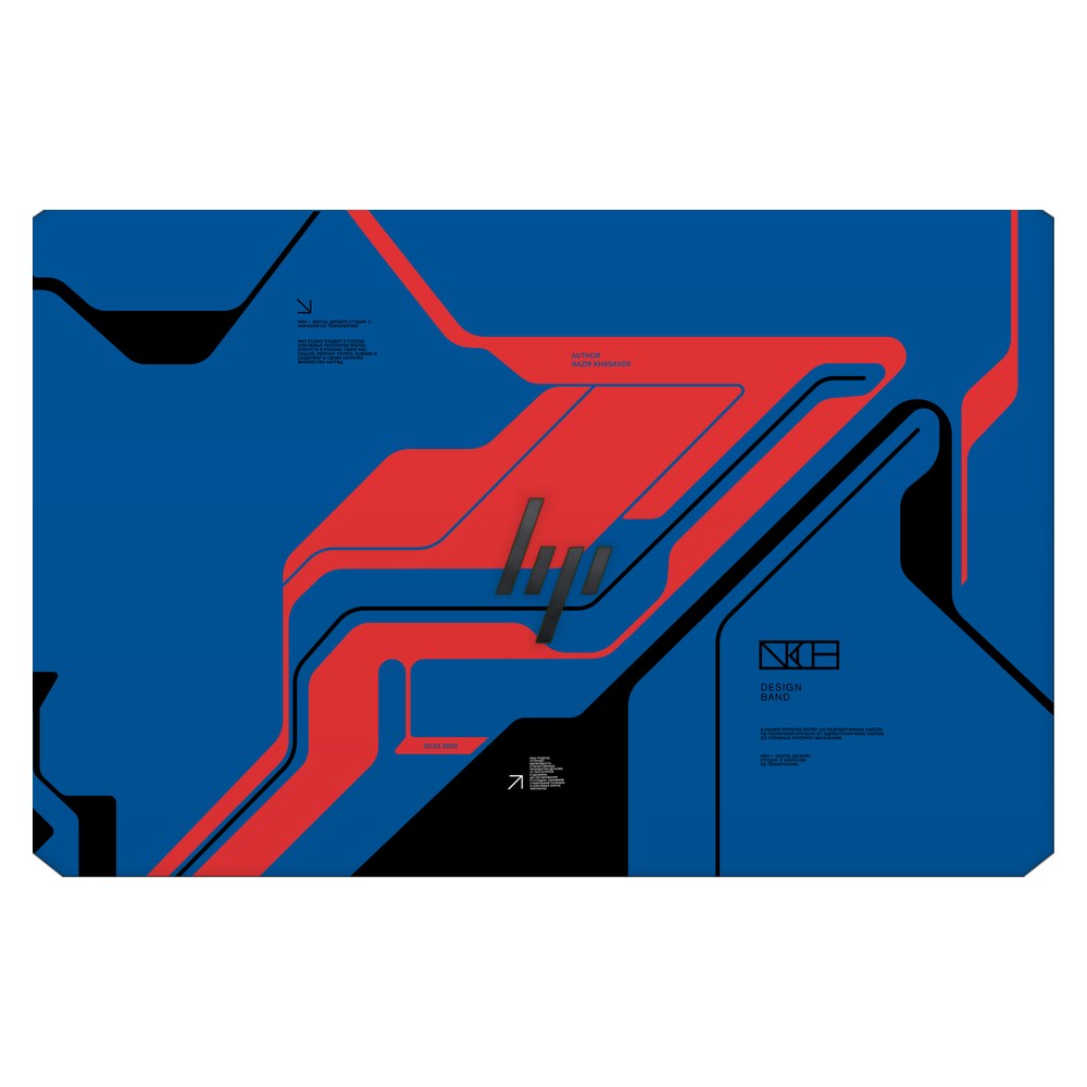 Hp ZBook 15 G5 laptop skin - Prime Blue