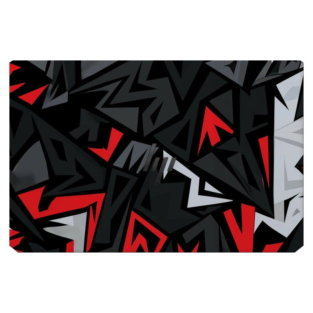 Hp ZBook 15 G5 laptop skin - Red Graffiti