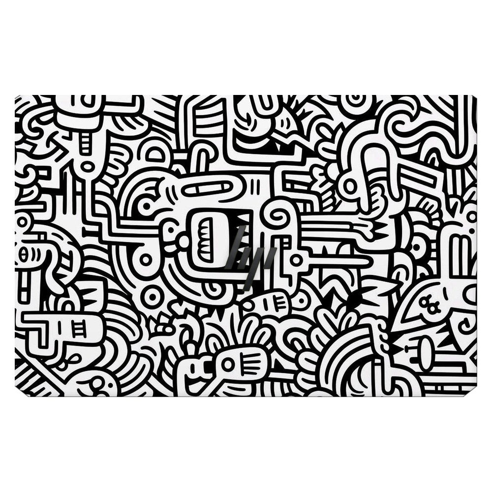 Hp ZBook 15 G5 laptop skin - Surreal Abstract Illustration