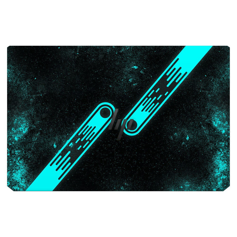 Hp ZBook 15 G5 laptop skin - Teal Tech
