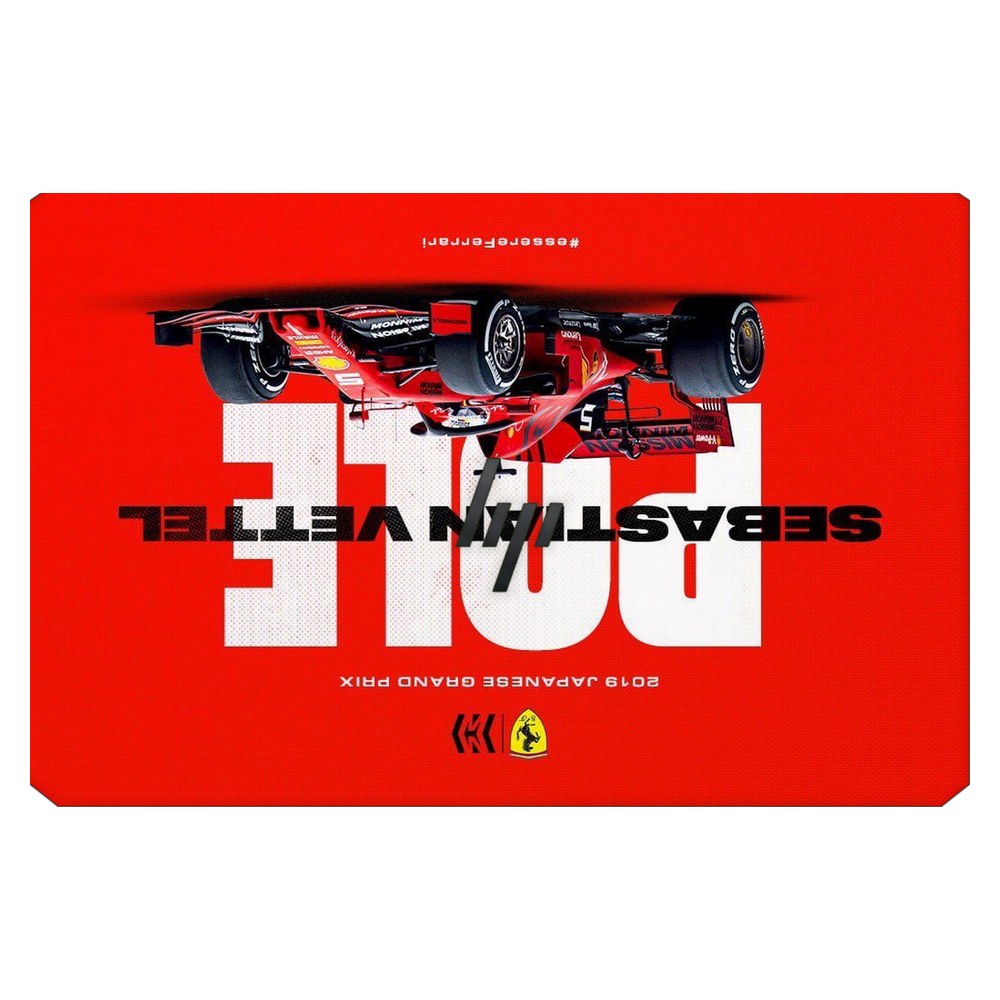 Hp ZBook 15 G5 laptop skin - Vettel Suzuka Pole 2019