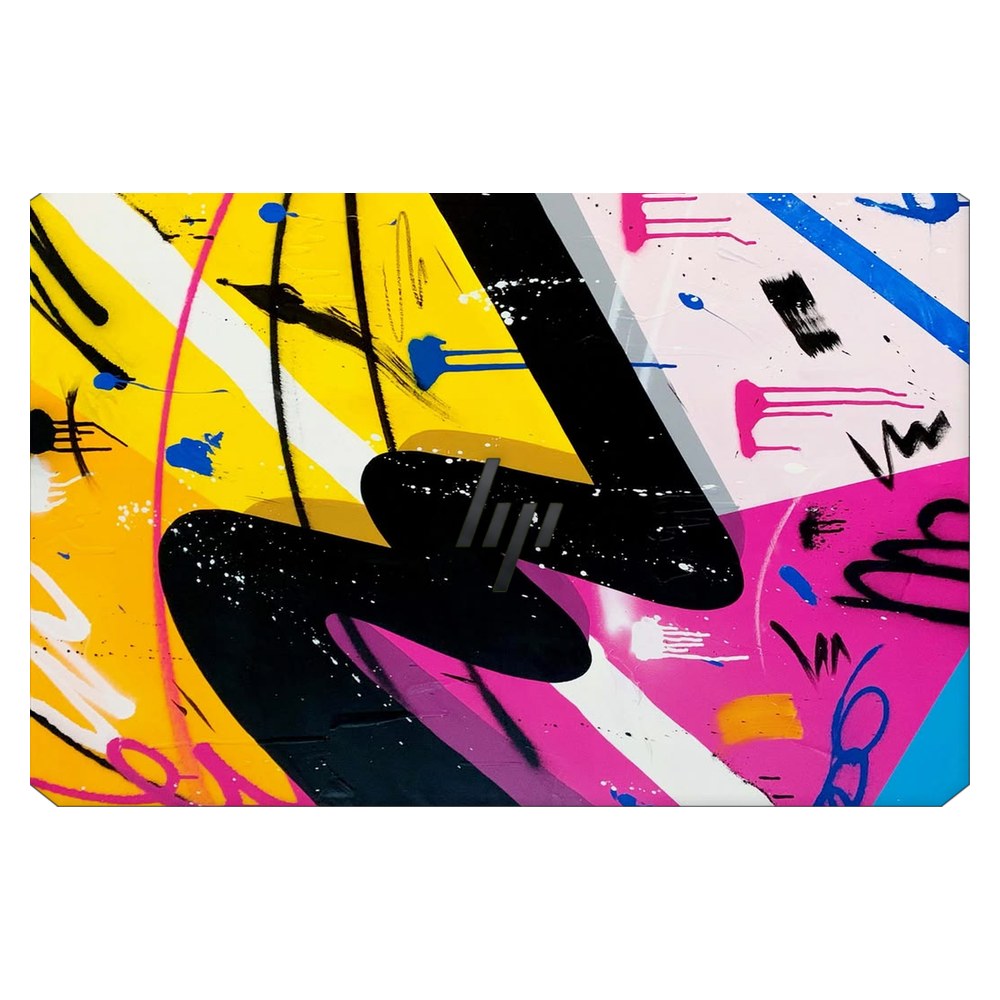 Hp ZBook 15 G5 laptop skin - Vibrant Abstract Splash