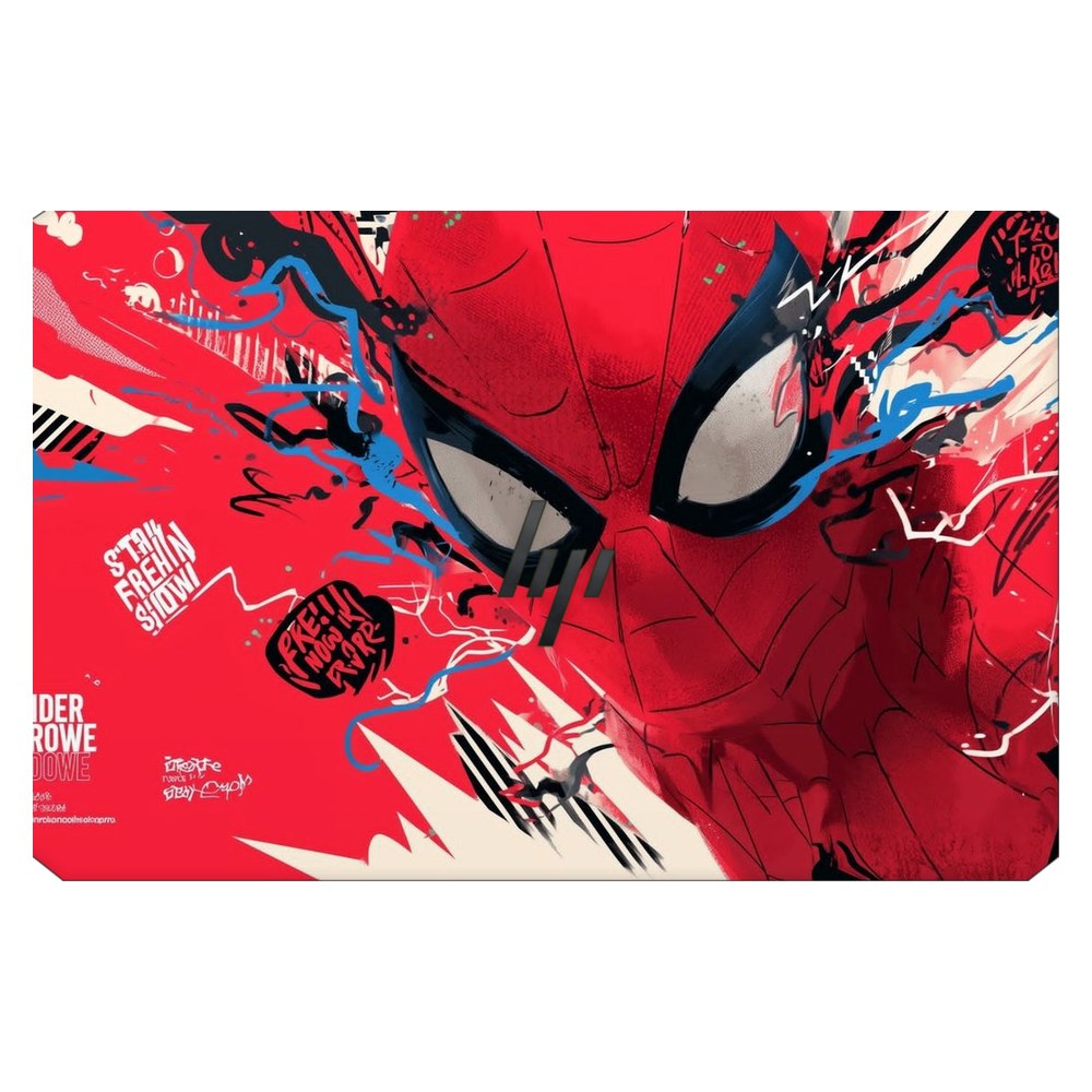 Hp ZBook 15 G5 laptop skin - Web Slinger Graffiti