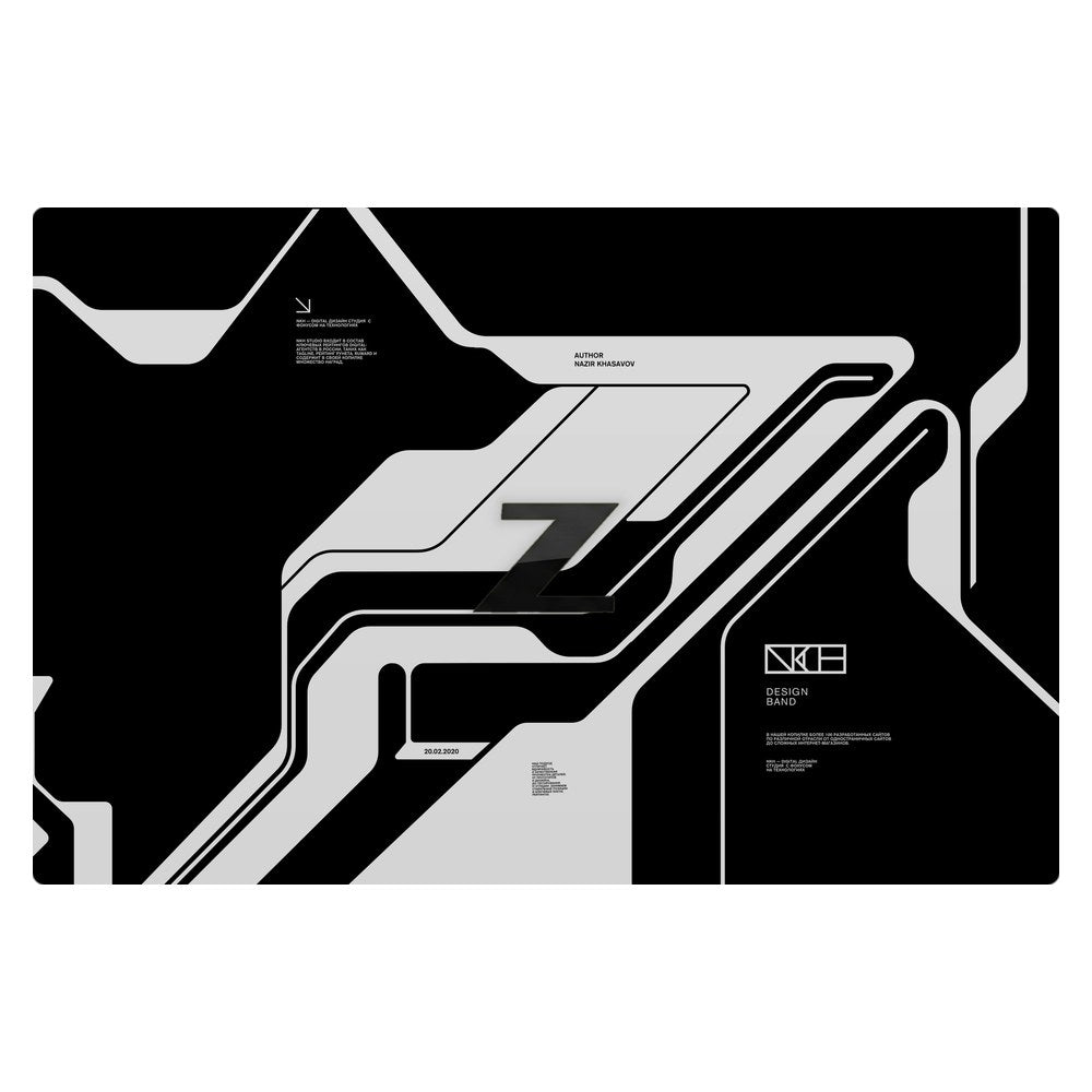 Hp ZBook Firefly 14 G7 laptop skin - Dead Black