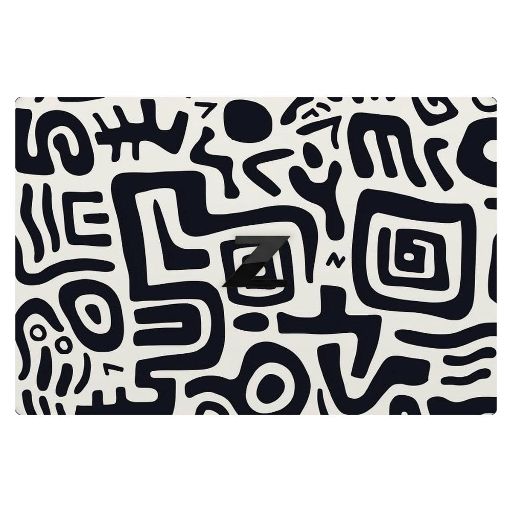 Hp ZBook Firefly 14 G7 laptop skin - Minimalist Tribal Elements