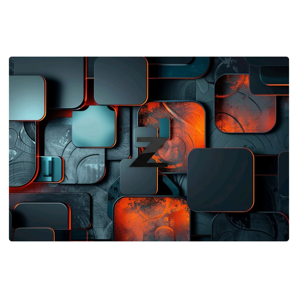 Hp ZBook Firefly 14 G7 laptop skin - Modern 3D Square