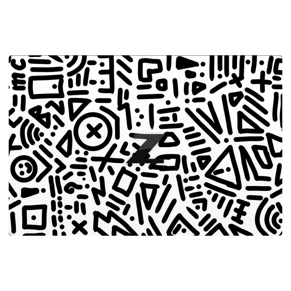 Hp ZBook Firefly 14 G7 laptop skin - Playful Doodle Elements