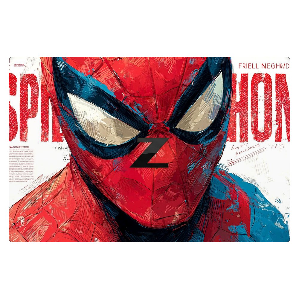 Hp ZBook Firefly 14 G7 laptop skin - Spider Sense Abstract