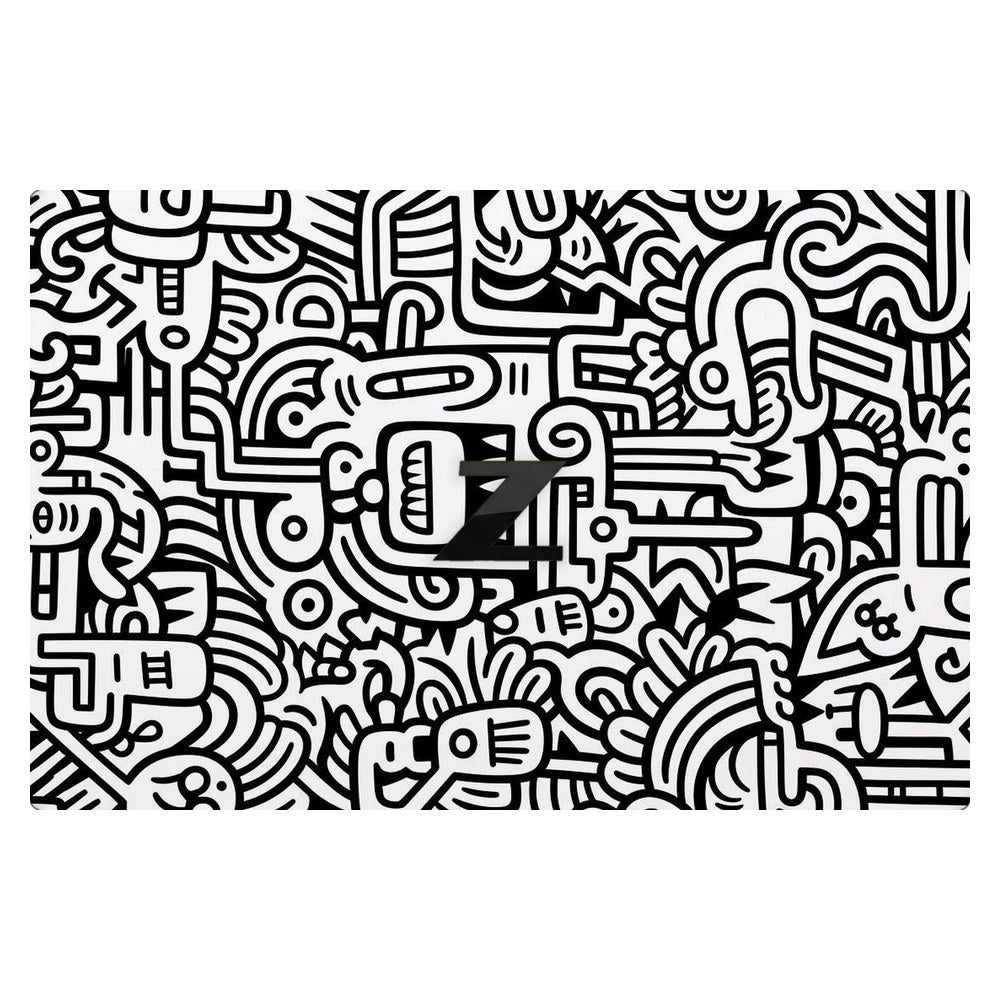 Hp ZBook Firefly 14 G7 laptop skin - Surreal Abstract Illustration