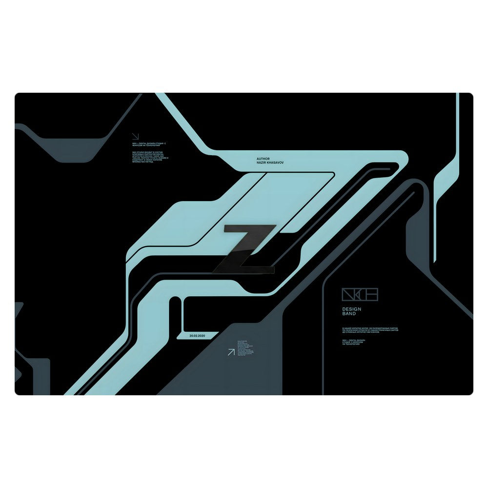 Hp ZBook Firefly 14 G7 laptop skin - Zero OG Cyberpunk