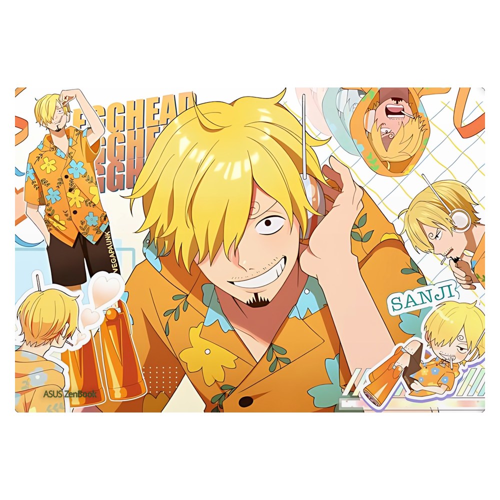 ASUS Zenbook 14 Oled - UX3405CA laptop skin - Cyber Summer Sanji