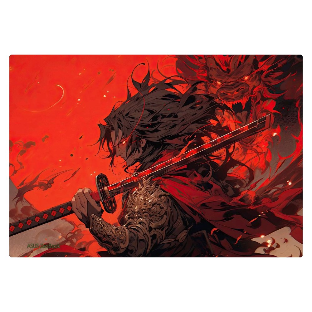 ASUS Zenbook 14 Oled - UX3405CA laptop skin - Dragon Blade Ronin