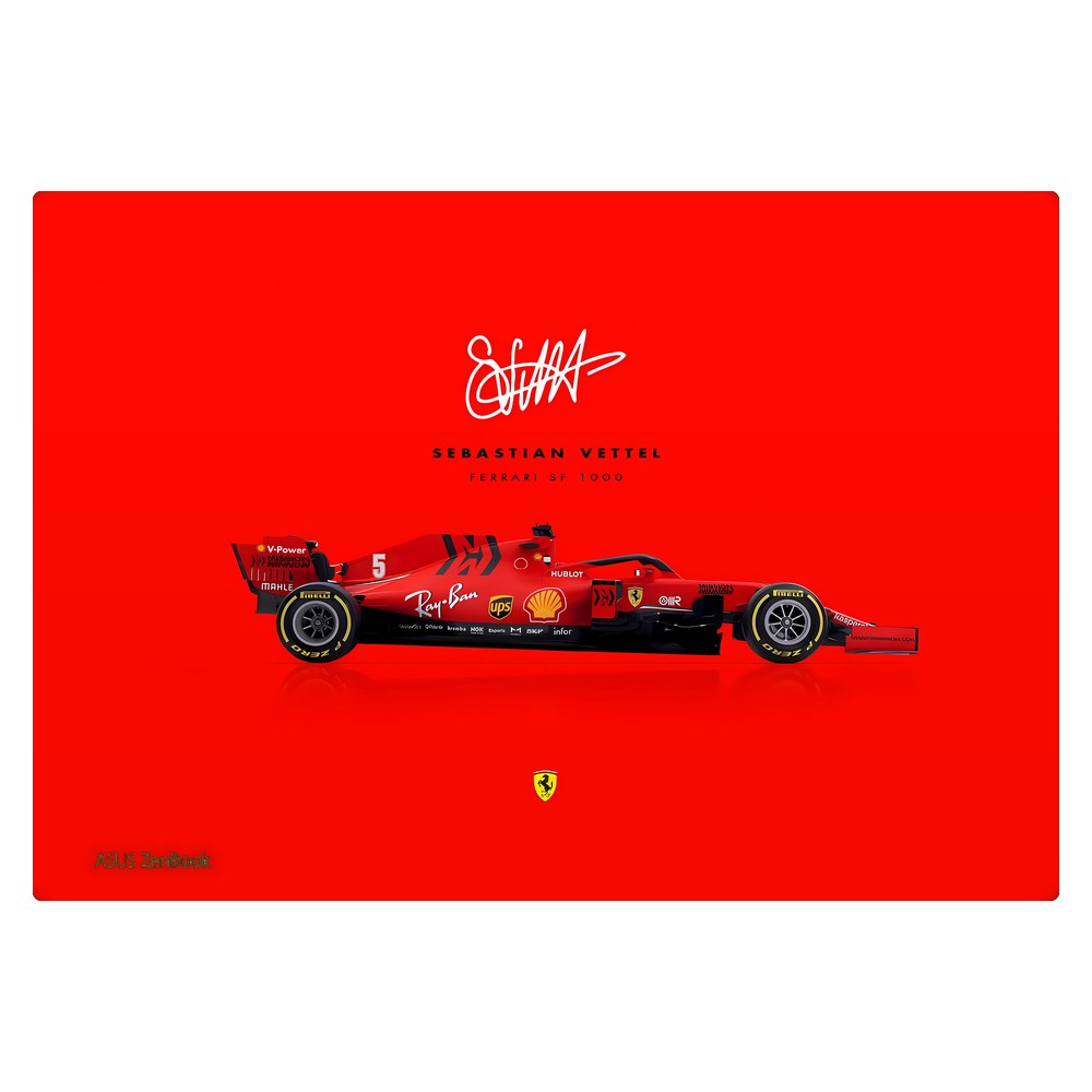 ASUS Zenbook 14 Oled - UX3405CA laptop skin - Ferrari