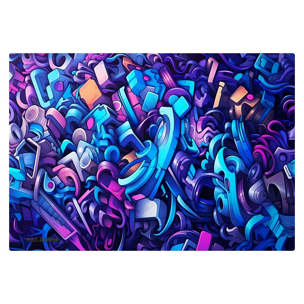ASUS Zenbook 14 Oled - UX3405CA laptop skin - Graffiti B2