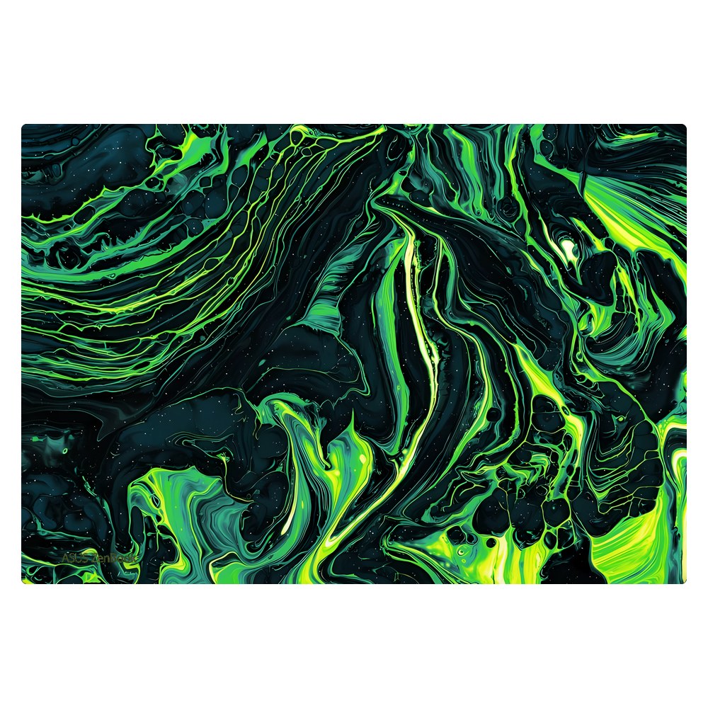 ASUS Zenbook 14 Oled - UX3405CA laptop skin - Green Blaze