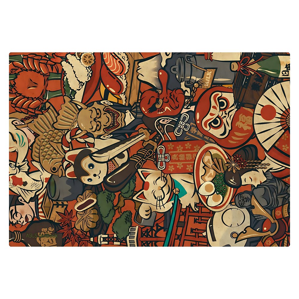 ASUS Zenbook 14 Oled - UX3405CA laptop skin - Koi Garden