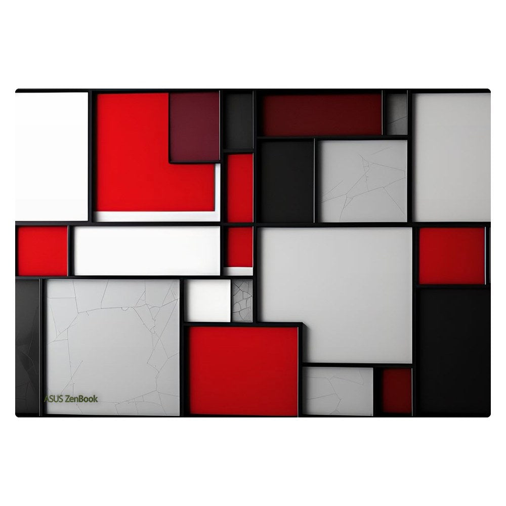 ASUS Zenbook 14 Oled - UX3405CA laptop skin - Mondrian Inspired Block Art